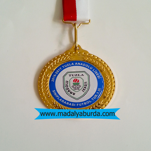 futbol turnuvası madalyası